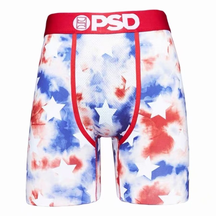 Men's Cartoon Print Quick Dry Athletic Boxer Briefs For Running Workout Fitness 17 colors 29111339
