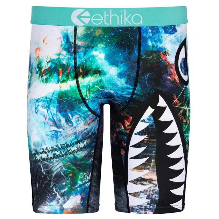 Multi Color Printed Men's Ice Silk Quick Dry Extended Length Athletic Boxer Briefs 16 colors 29111060