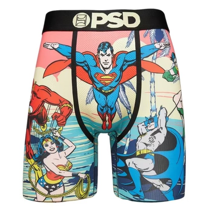 Classic Cartoon & DC Superhero Joker Full Print Men's Athletic Boxer Shorts Underwear 16 colors 29111217