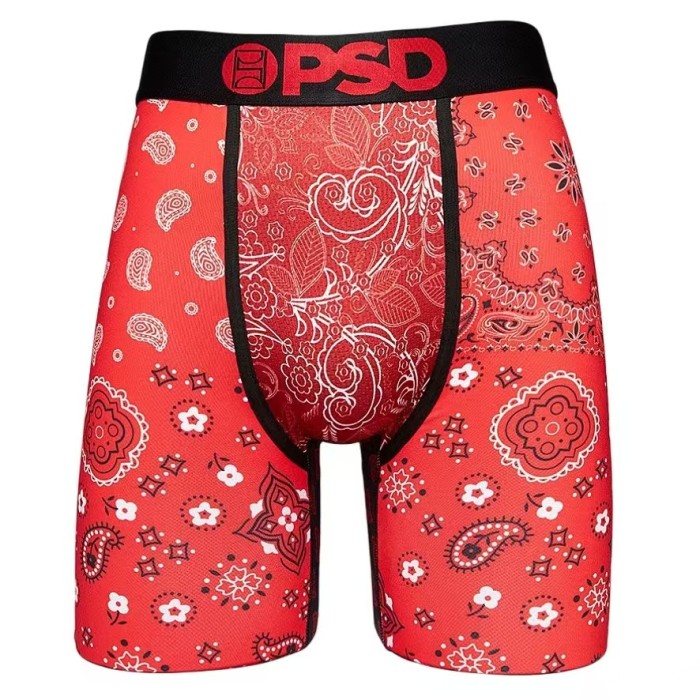 Playboy Bunny Logo & Red Lip Novelty Print Men's Athletic Boxer Shorts Underwear 16 colors 29111277