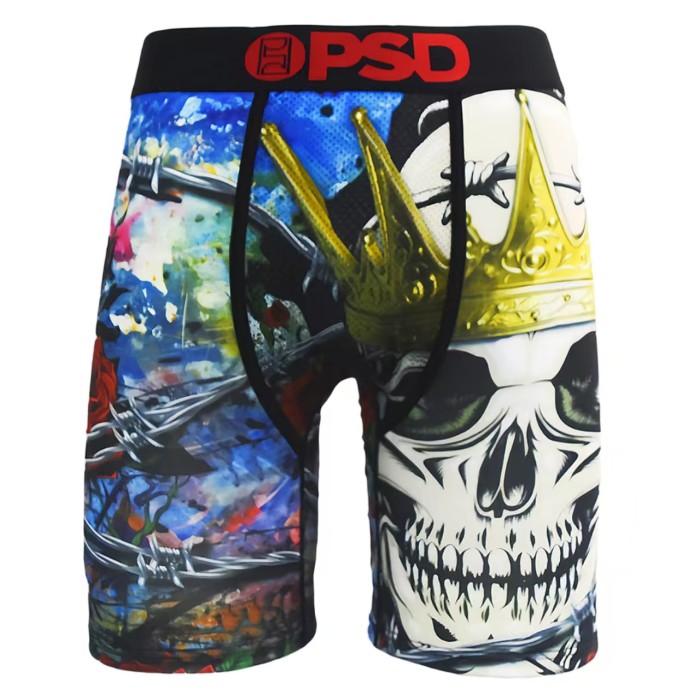 Playboy Bunny Logo & Red Lip Novelty Print Men's Athletic Boxer Shorts Underwear 16 colors 29111277