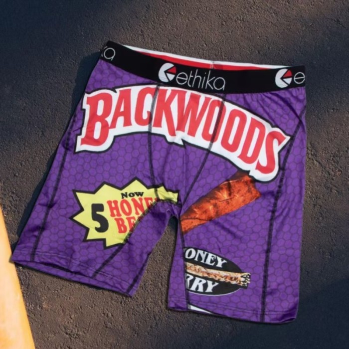 Camo Animal & Backwoods Graphic Stretch Underwear Men's Long Boxer Briefs 16 colors 29110888