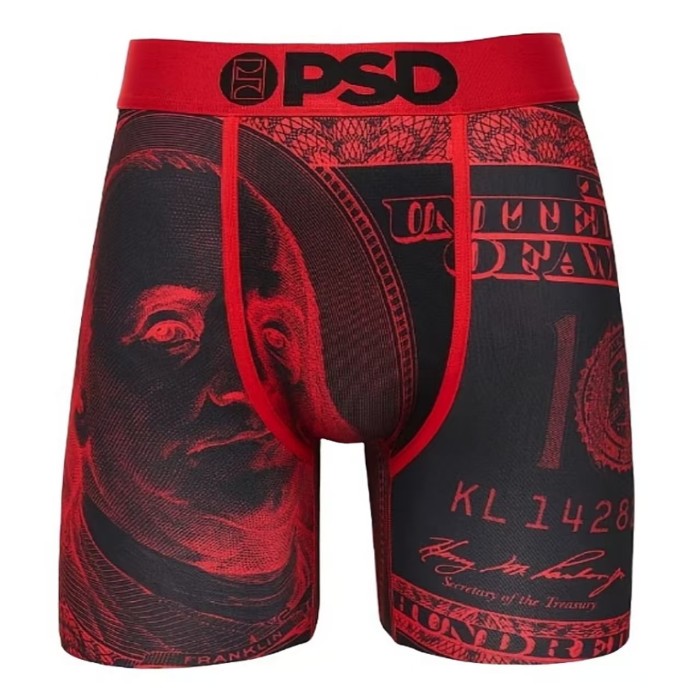 Franklin Dollar & Green Bandana Paisley Novelty Print Men's Athletic Boxer Shorts Underwear 16 colors 29111228