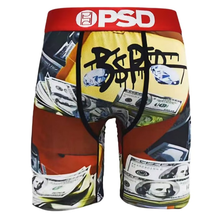 Cross Skull & Miami City Letter Novelty Print Men's Athletic Boxer Shorts Underwear 16 colors 29111305