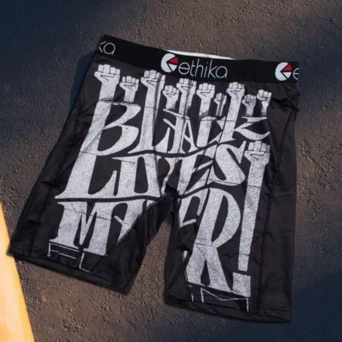 Stretch Moisture Wicking Hip Hop Sports Underwear Men's Long Boxer Briefs 16 colors 29110840