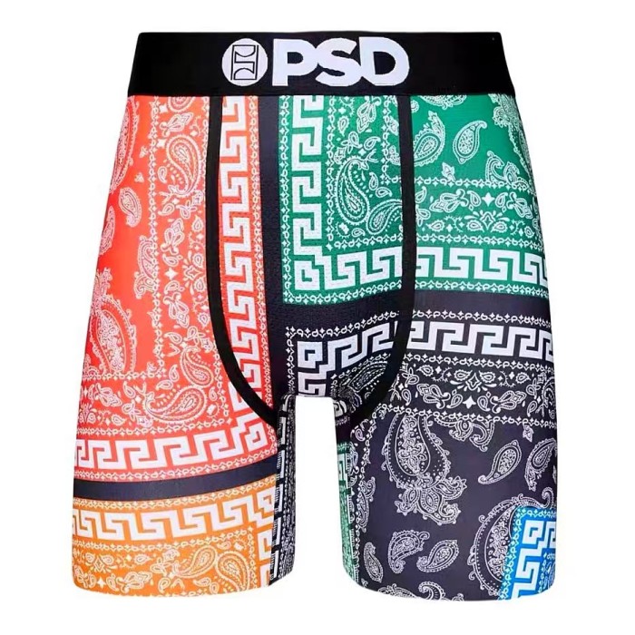 Men's Cartoon Print Quick Dry Athletic Boxer Briefs For Running Workout Fitness 17 colors 29111339