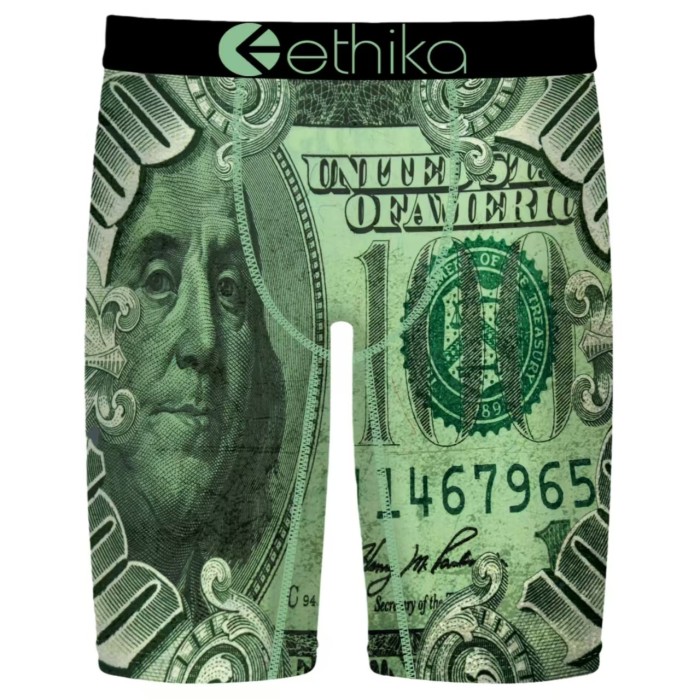 Smoky Skull & Orange Tiger Stripe Print Print Men's Quick Dry Extended Length Athletic Boxer Briefs 16 colors 29111970