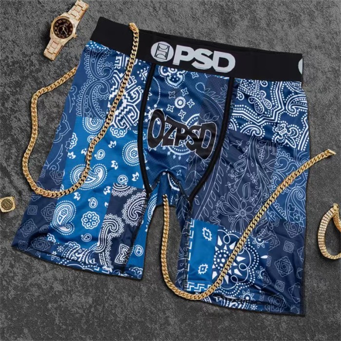 Multi Graphic All Over Print Men's Long Boxer Shorts Underwear 12 colors 29110826