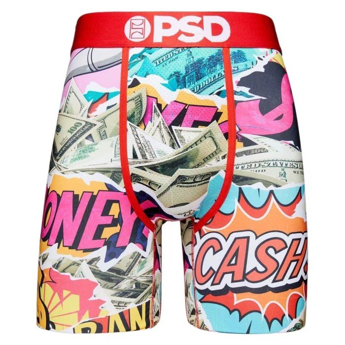 Franklin Dollar & Green Bandana Paisley Novelty Print Men's Athletic Boxer Shorts Underwear 16 colors 29111228