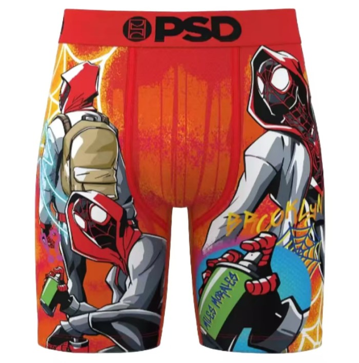 Marvel Avengers X-Men Deadpool DC Superman Print Quick Dry Athletic Boxer Briefs 12 colors 29111548