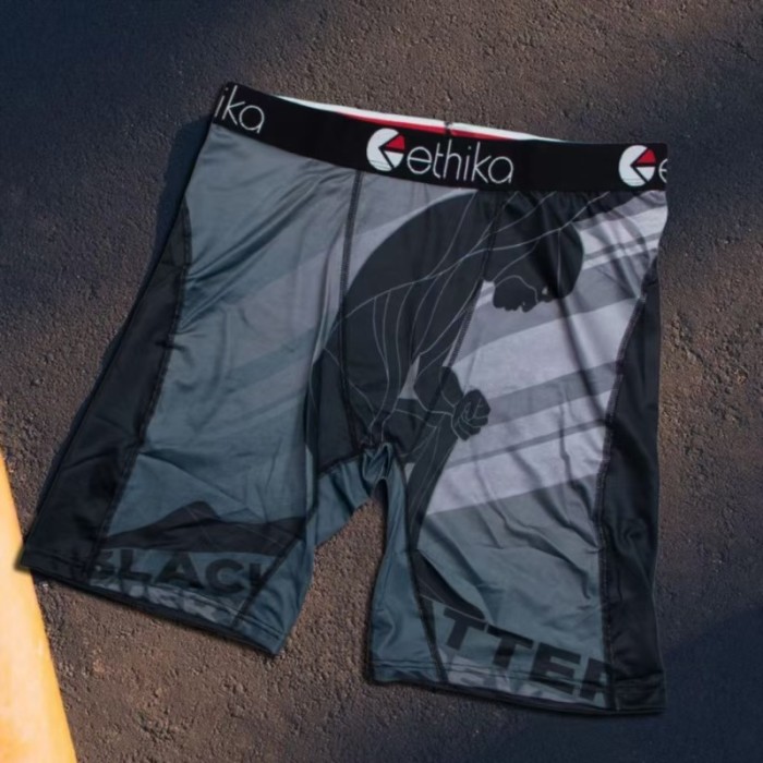 Stretch Moisture Wicking Hip Hop Sports Underwear Men's Long Boxer Briefs 16 colors 29110840