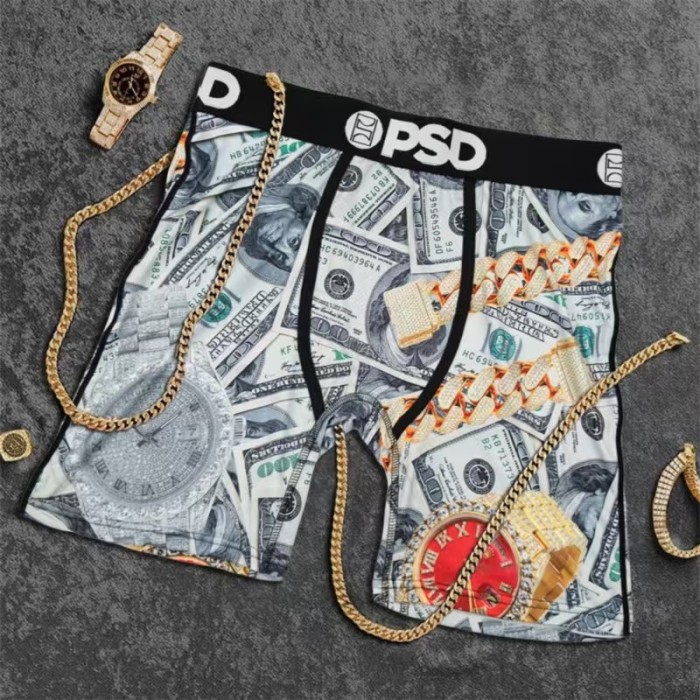 Graffiti Floral Leopard Print Men's Athletic Boxer Shorts Underwear 16 colors 29110814