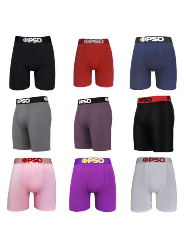 High Elastic Compression Men's 5 Inch Quick Dry Running Training Sports Boxer Briefs 9 colors 29111573