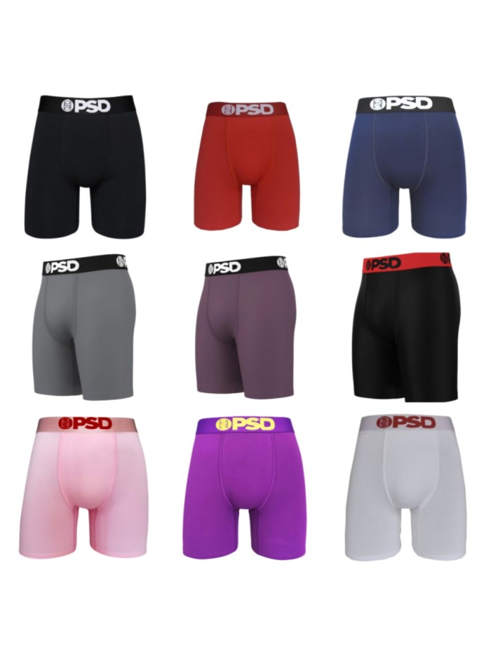 High Elastic Compression Men's 5 Inch Quick Dry Running Training Sports Boxer Briefs 9 colors 29111573