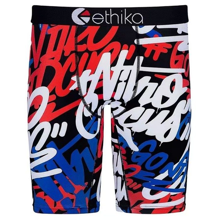 Skull Skeleton Green Toxic Print Men's Quick Dry Extended Length Athletic Boxer Briefs 16 colors 29111939