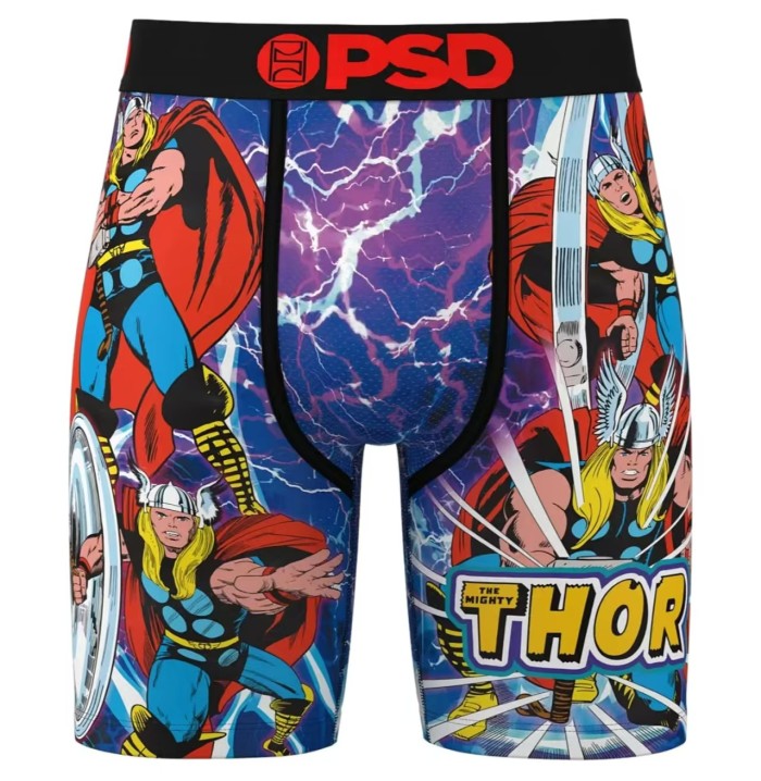 Marvel Avengers X-Men Deadpool DC Superman Print Quick Dry Athletic Boxer Briefs 12 colors 29111548