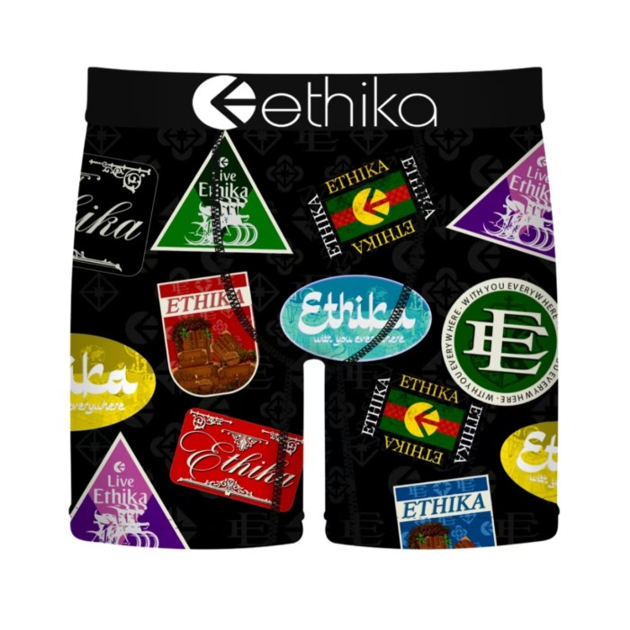 Dark Gothic Full Graphic Print Short Men's Quick Dry Extended Athletic Boxer Briefs 14 colors 29114355