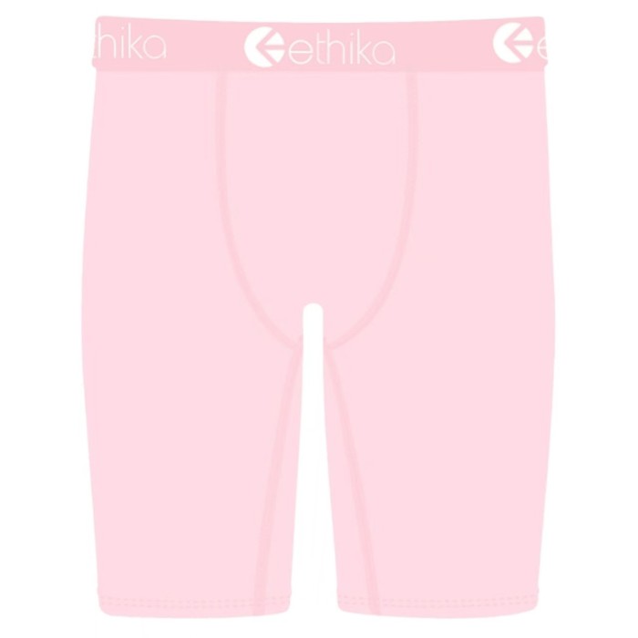 Solid Color Breathable Anti-Chafing Antibacterial Long Men's Boxer Briefs 10 colors 29114302