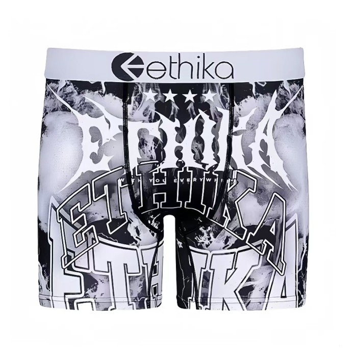 Dark Gothic Full Graphic Print Short Men's Quick Dry Extended Athletic Boxer Briefs 14 colors 29114355