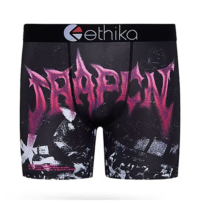 Dark Gothic Full Graphic Print Short Men's Quick Dry Extended Athletic Boxer Briefs 14 colors 29114355