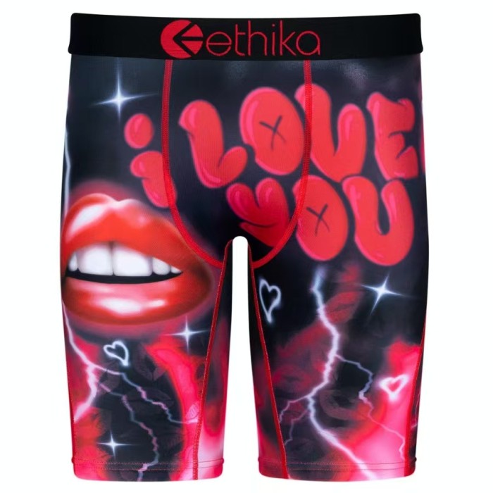 Multi-Pattern Art Printed Long Men's Quick Dry Extended Athletic Boxer Briefs 15 colors 29114323