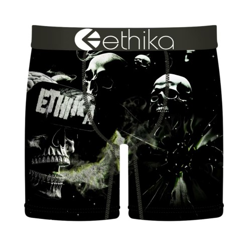 Dark Gothic Full Graphic Print Short Men's Quick Dry Extended Athletic Boxer Briefs 14 colors 29114355