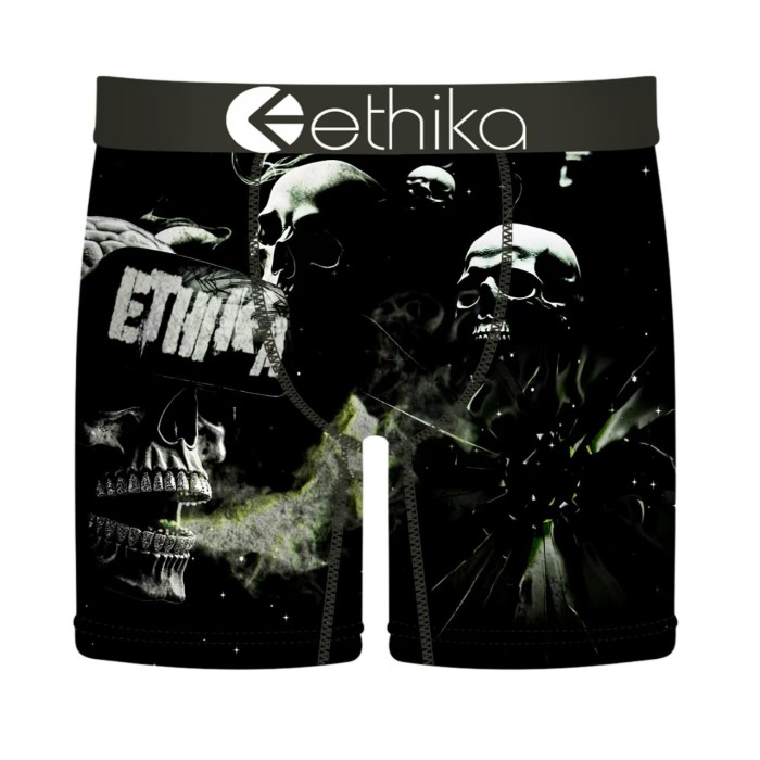 Dark Gothic Full Graphic Print Short Men's Quick Dry Extended Athletic Boxer Briefs 14 colors 29114355