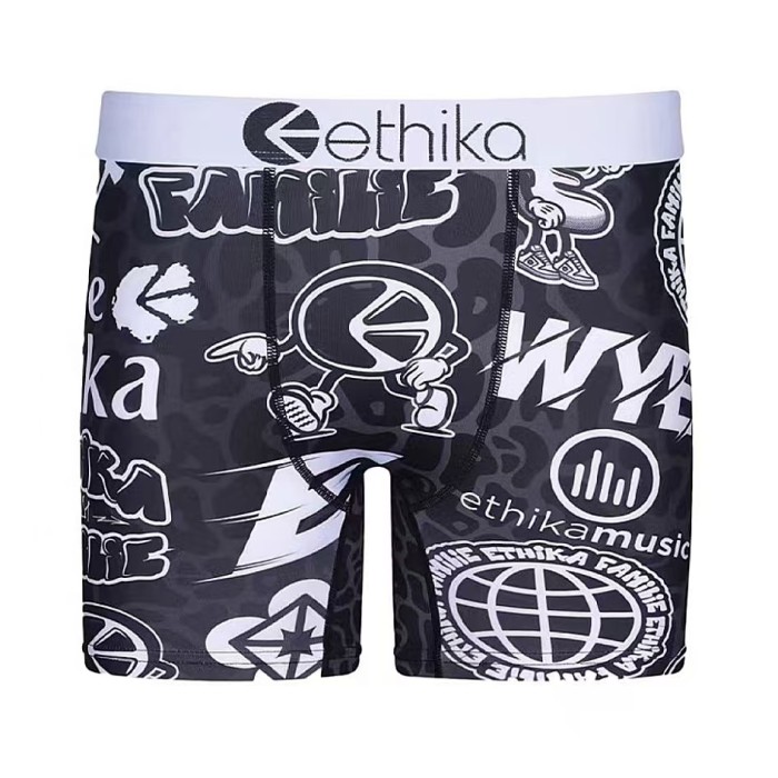 Dark Gothic Full Graphic Print Short Men's Quick Dry Extended Athletic Boxer Briefs 14 colors 29114355