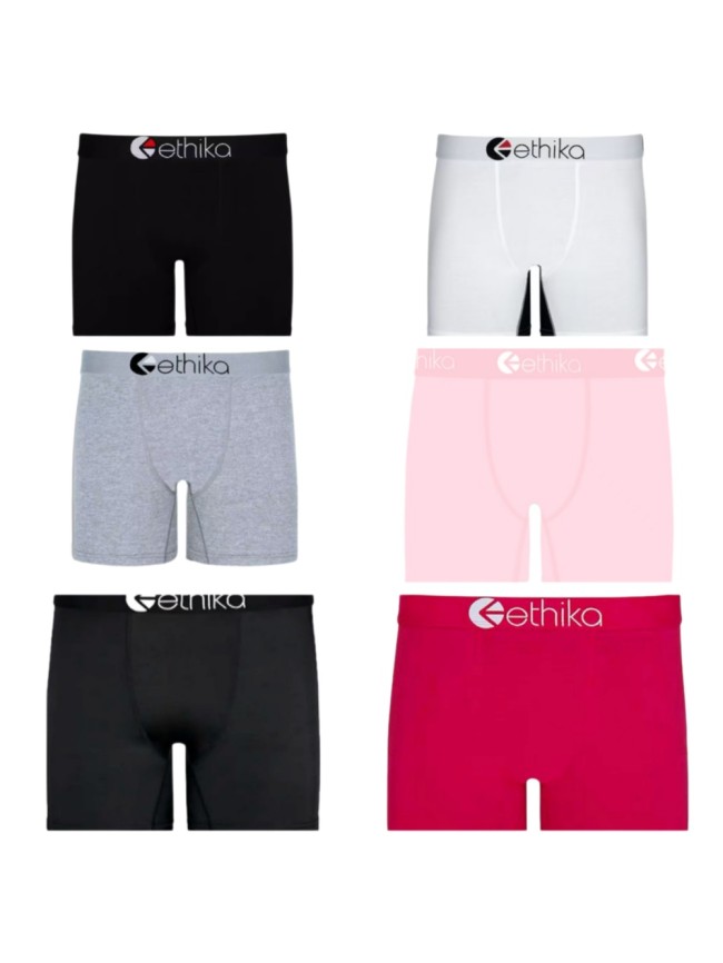 Solid Color Breathable Anti-Chafing Antibacterial Short Sports Men's Boxer Briefs 6 colors 29114298