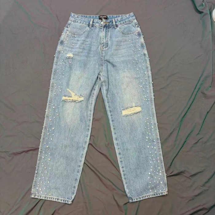 Pearl Diamond Distressed Jeans 2 colors 29116539