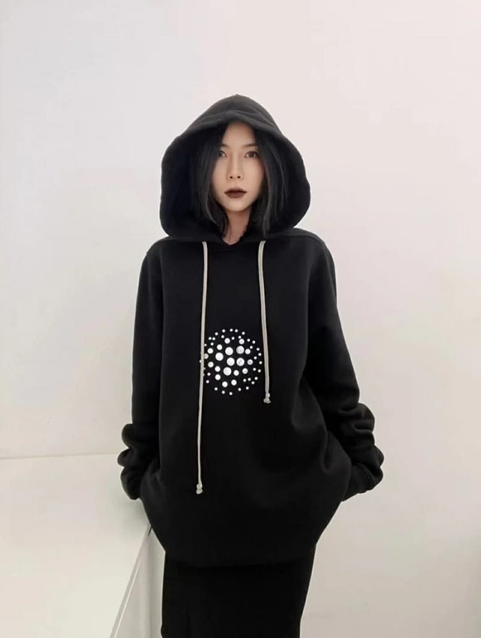 1:1 quality version Dense High-Temperature Heat-Pressed Sequin Hoodie 2 colors 29143781