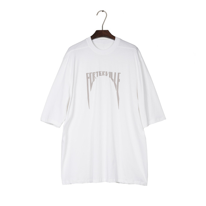 1:1 quality version Irregular Embroidered Letter Tee 3 colors 29143777