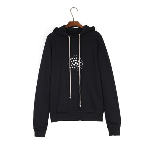 1:1 quality version Dense High-Temperature Heat-Pressed Sequin Hoodie 2 colors 29143781