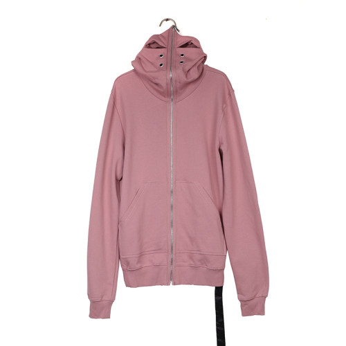 1:1 quality version Shark Hat Ribbon Drawstring Zip-Up Hoodie 3 colors 29143782
