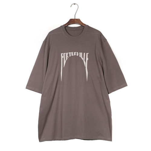 1:1 quality version Irregular Embroidered Letter Tee 3 colors 29143777