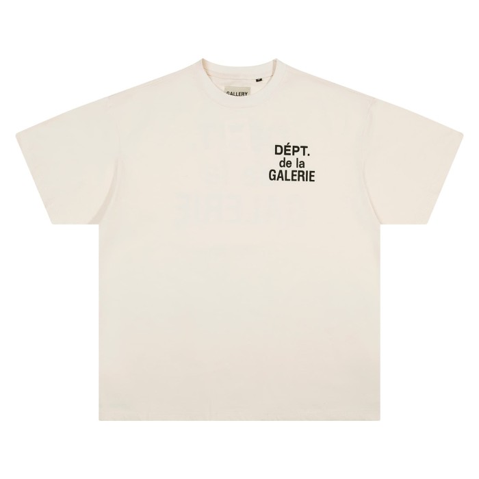 Classic French Letter Print Tee 5 colors 29143803