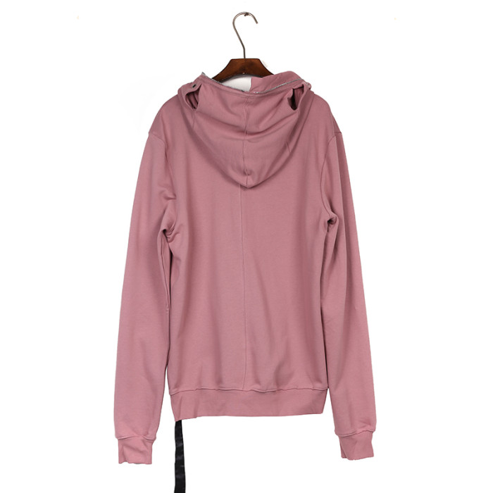 1:1 quality version Shark Hat Ribbon Drawstring Zip-Up Hoodie 3 colors 29143782