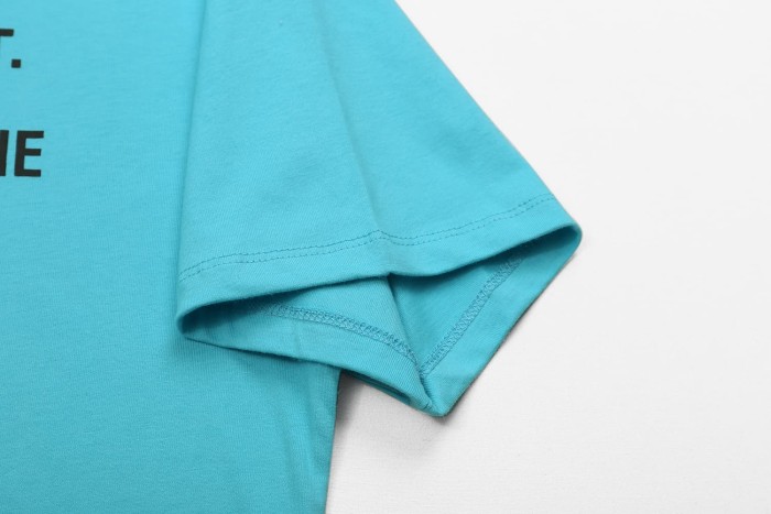 Classic French Letter Print Tee 5 colors 29143803