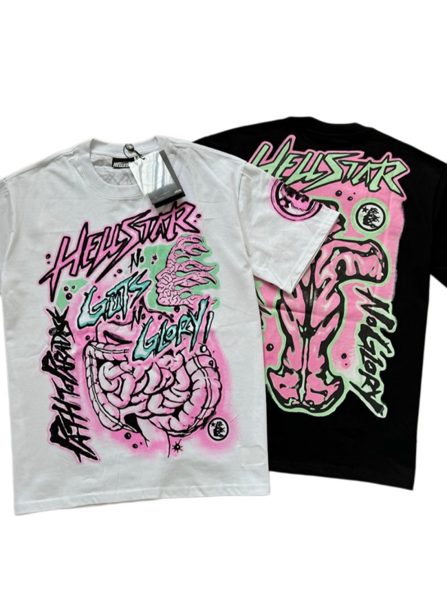 Back Abstract Body Monogram Print Tee 2 colors 27413415