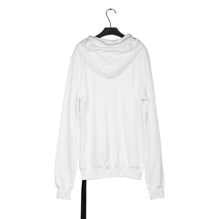 1:1 quality version Shark Hat Ribbon Drawstring Zip-Up Hoodie 3 colors 29143782