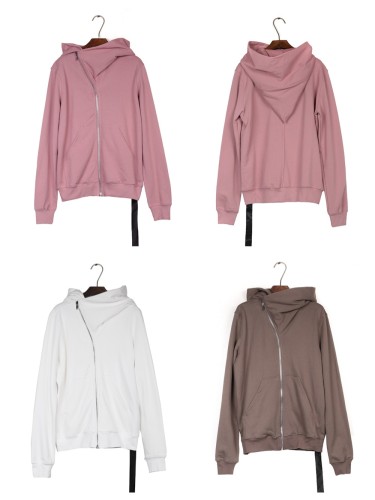 1:1 quality version Wizard Hat Ribbon Diagonal Zip Hoodie 3 colors 29143780