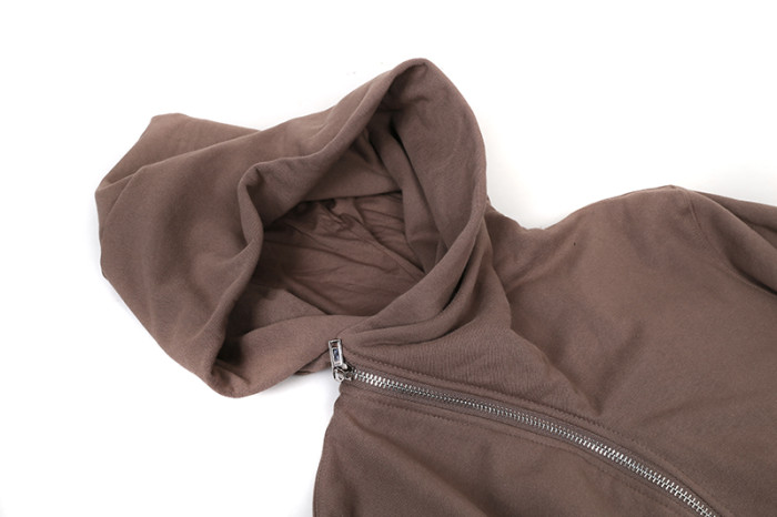 1:1 quality version Wizard Hat Ribbon Diagonal Zip Hoodie 3 colors 29143780