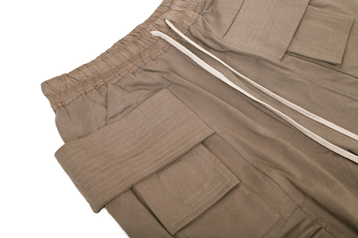 1:1 quality version Multi-Pocket Wide-Leg Double Ring Pants 2 colors 29143785