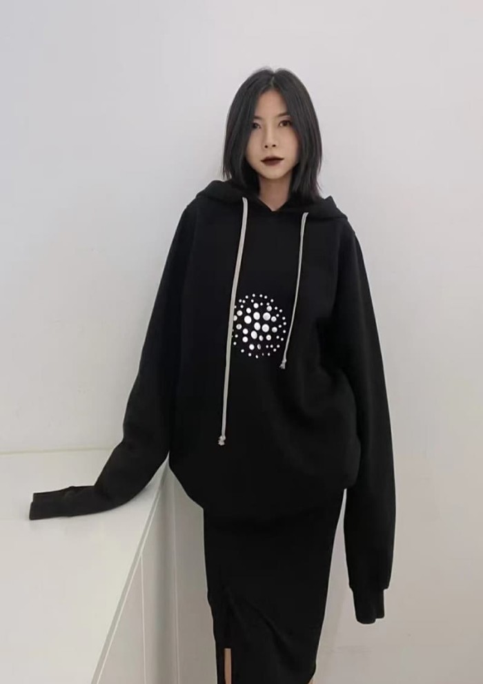 1:1 quality version Dense High-Temperature Heat-Pressed Sequin Hoodie 2 colors 29143781