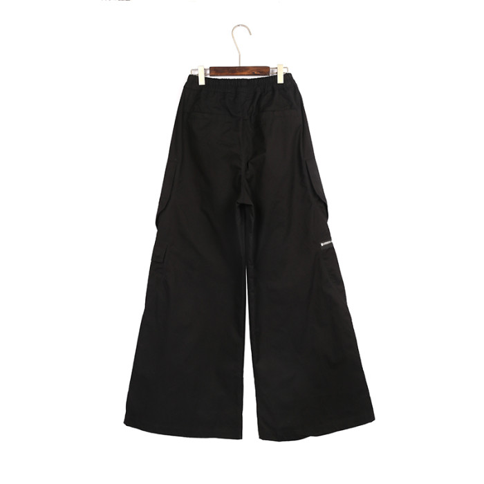 1:1 quality version Zip Pocket Wide-Leg Floor-Length Cargo Long Pants 29143788