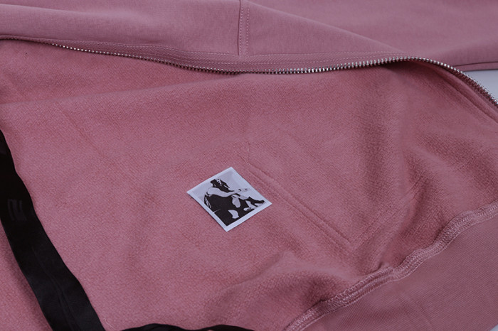1:1 quality version Shark Hat Ribbon Drawstring Zip-Up Hoodie 3 colors 29143782