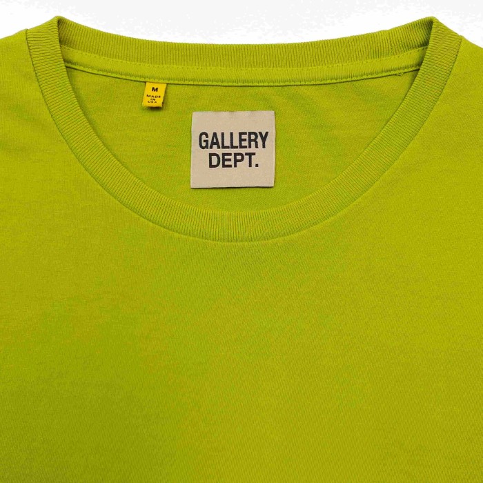 [Big & Tall for weights up to 220 lbs]1:1 quality version Horizontal Small French Letter Print Washed Tee 3 colors 29166491
