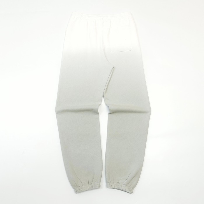 [Big & Tall for weights up to 220 lbs]1:1 quality version Gray White Dip-Dye Spider Web Print Hoodie & Pants Set 29168717