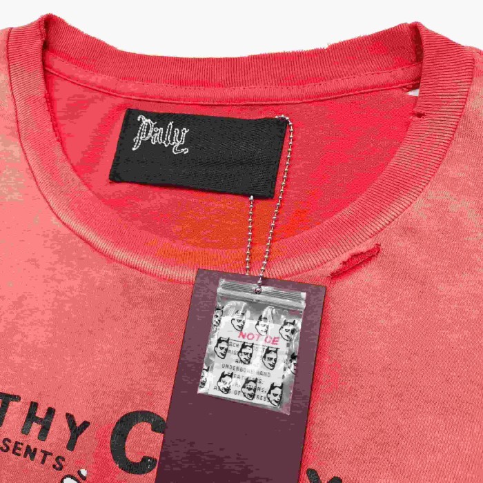 [Big & Tall for weights up to 220 lbs]1:1 quality version East of Eden Print Washed Long Sleeve T-shirt 29166498