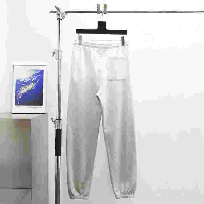 [Big & Tall for weights up to 220 lbs]1:1 quality version Gray White Dip-Dye Spider Web Print Hoodie & Pants Set 29168717